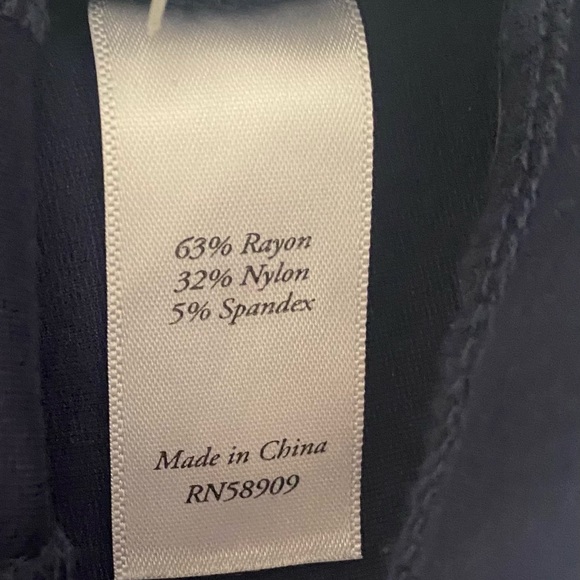 NWT Edgehill Collection Navy Leggings 3T - Picture 4 of 5